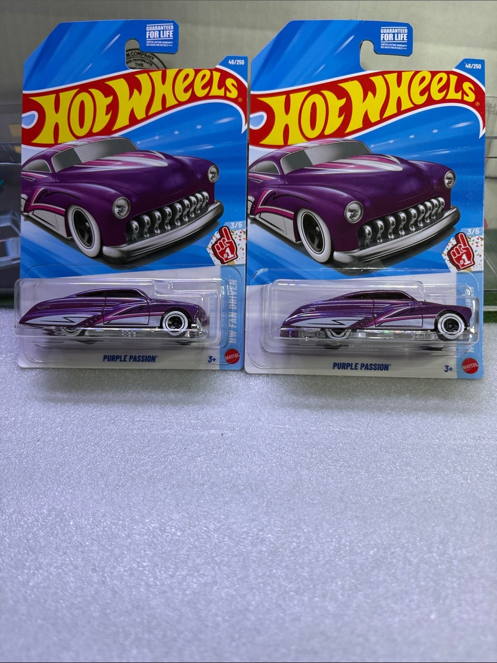 Hot wheels Purple Passion Die-Cast Toy Car - Purple lot of 2